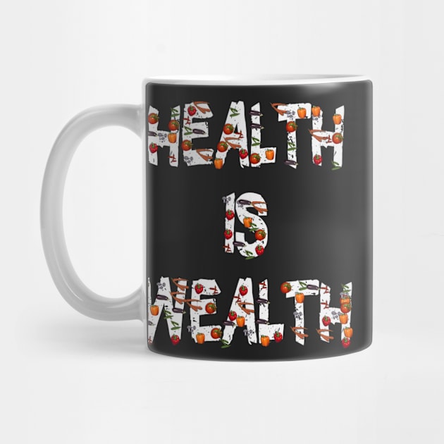 Health is Wealth Healthy Food Eating by PlanetMonkey